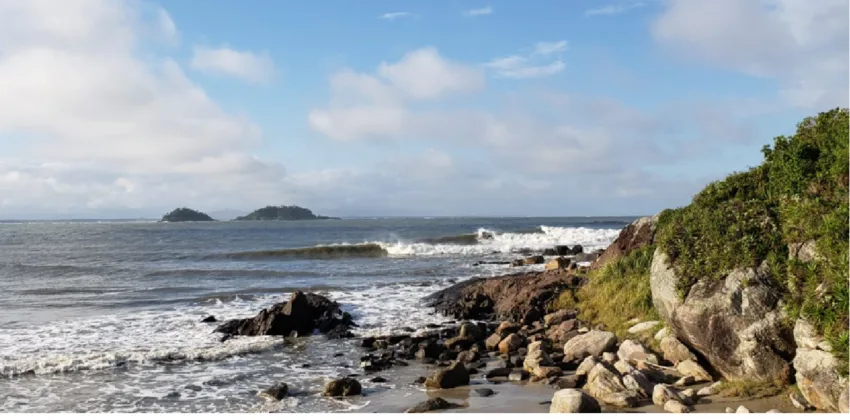 Paisagem - Praia Paralelas - Ilha do Mel - Pr