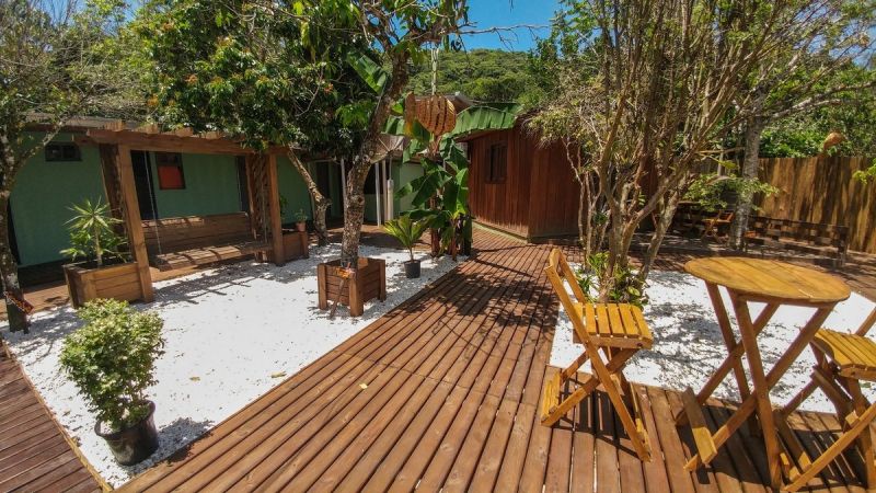 pousada coração da ilha - varanda